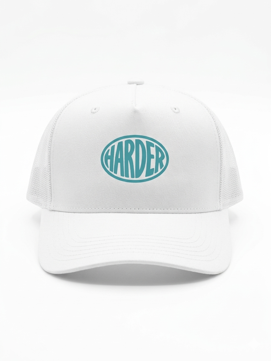 Casquette blanche harder